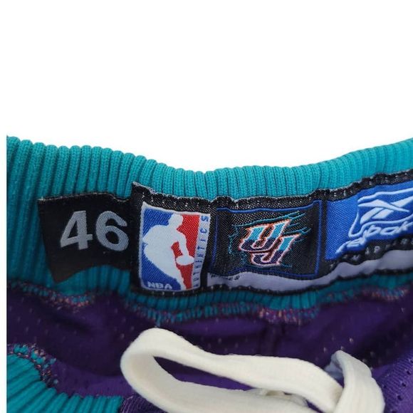 NBA Reebok Team Issued Apparel Utah Jazz Pro Cut Purple 2002-2003 Sz 46 - Picture 6 of 8